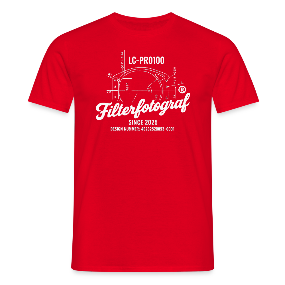 Filterfotograf LC-PRO100 Shirt - Rot