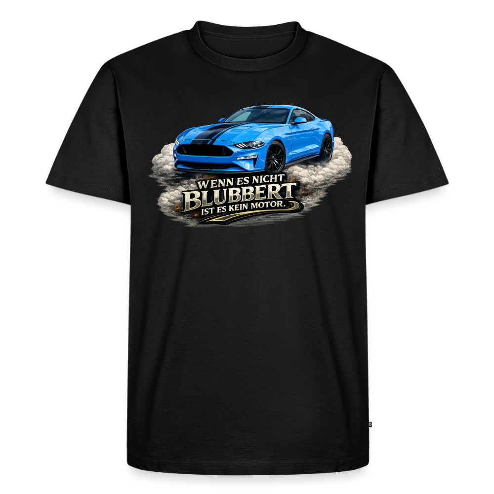 Pure V8 – Männer Premium T-Shirt - Schwarz