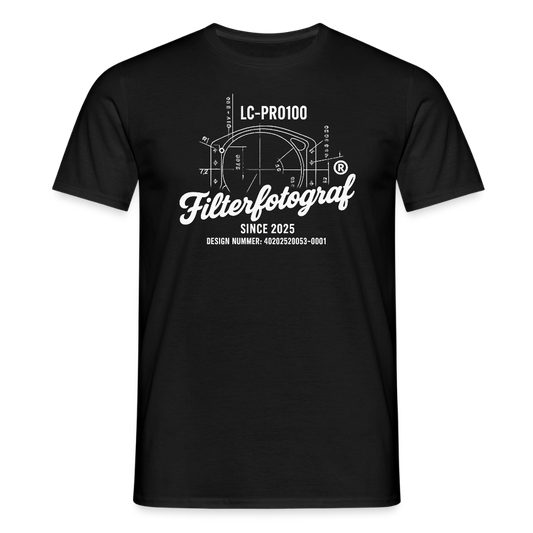Filterfotograf LC-PRO100 Shirt - Schwarz