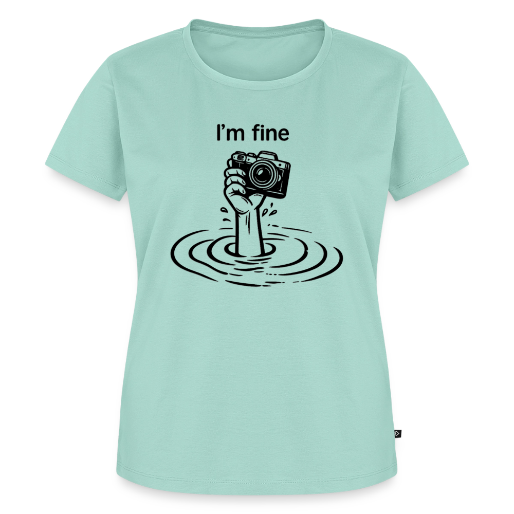 I'm fine Fotografen Shirt Frauen - Mint 