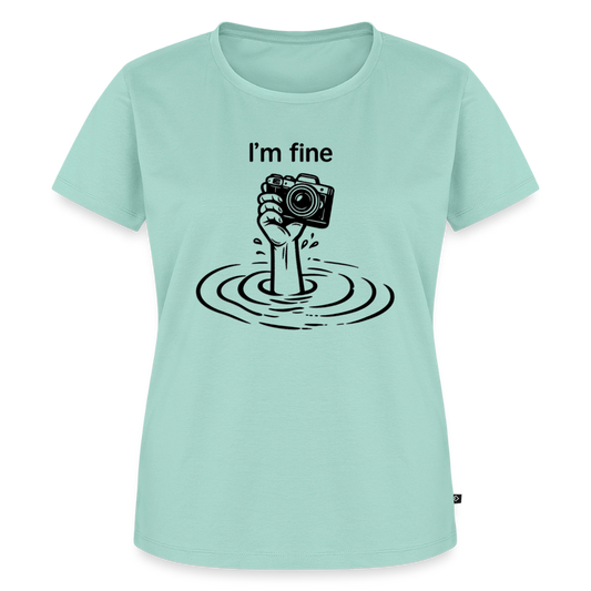 I'm fine Fotografen Shirt Frauen - Mint 