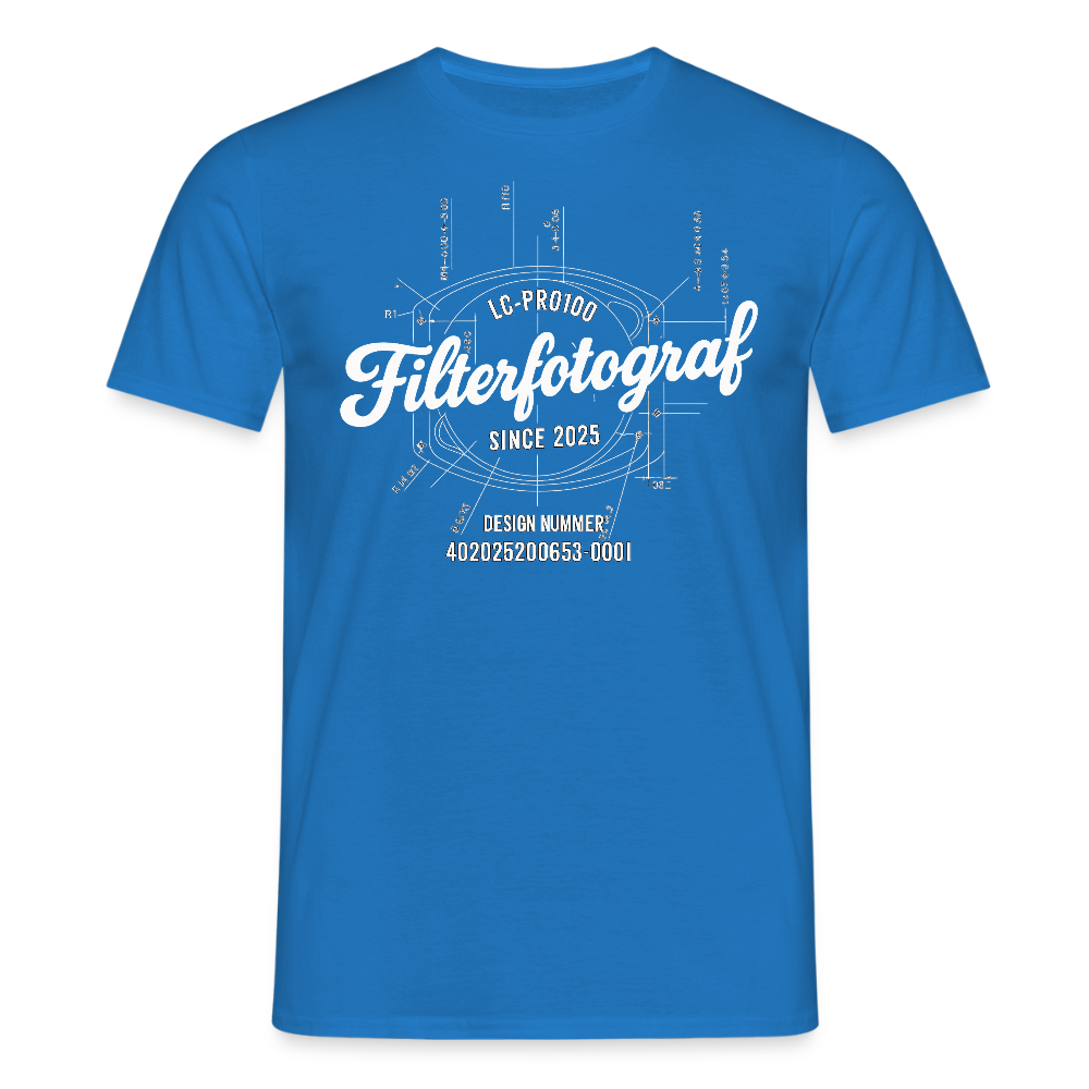 Filterfotograf LC-PRO100 Shirt - Royalblau