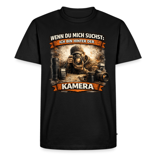 Fotograf - ich bin hinter der Kamera - Schwarz