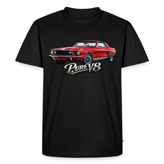 Pure V8 – Männer Premium T-Shirt - Schwarz