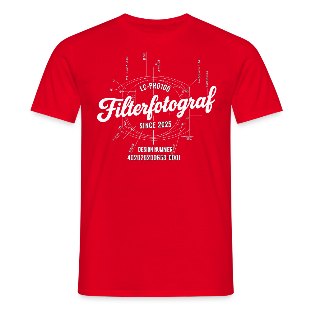 Filterfotograf LC-PRO100 Shirt - Rot