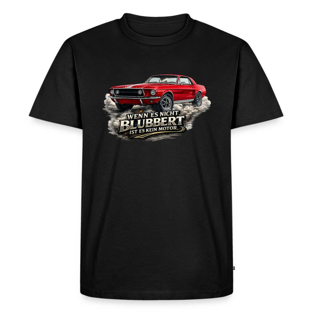 Pure V8 – Männer Premium T-Shirt - Schwarz