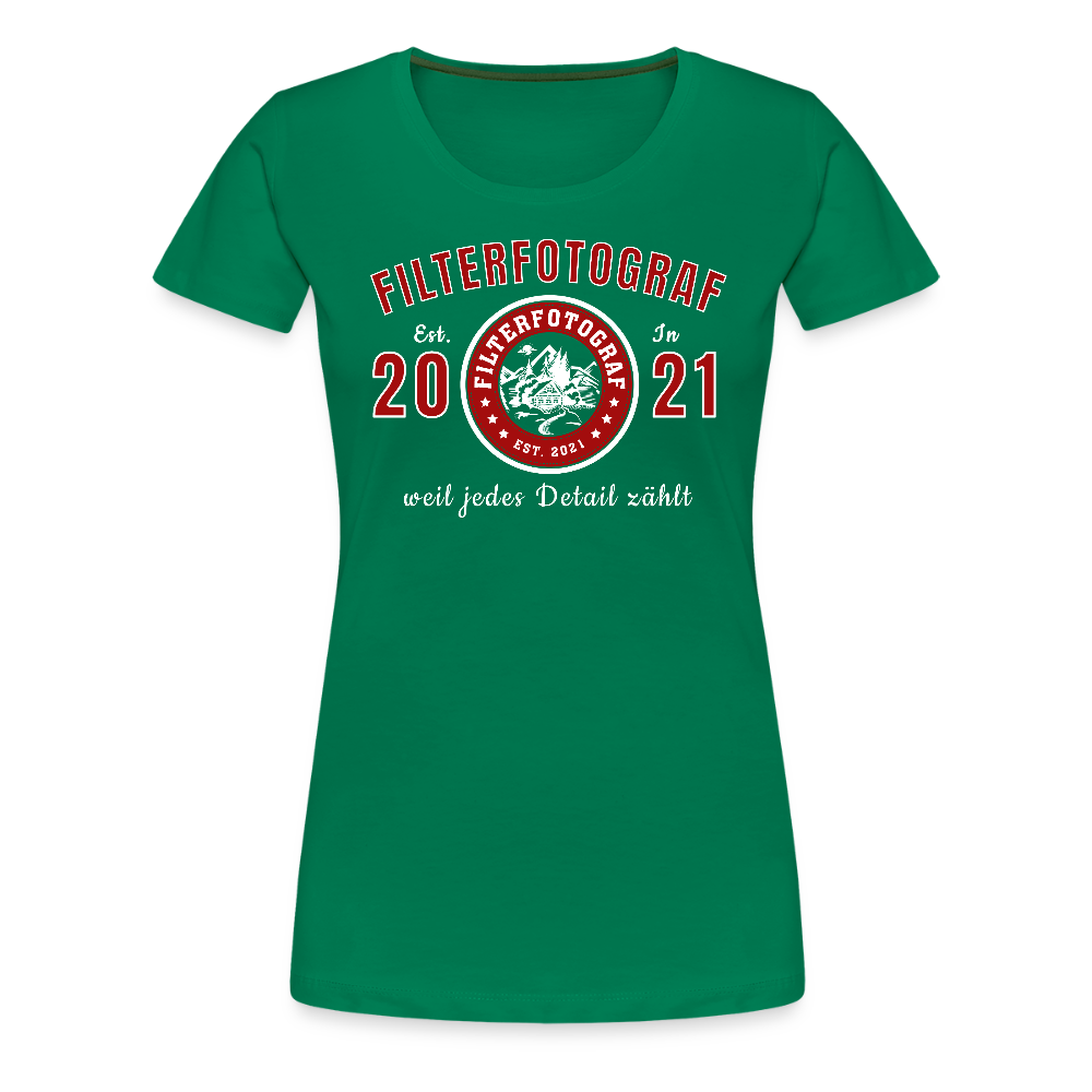 Filterfotograf – Landschaftsfotografen Edition Frauen Premium T-Shirt - Kelly Green