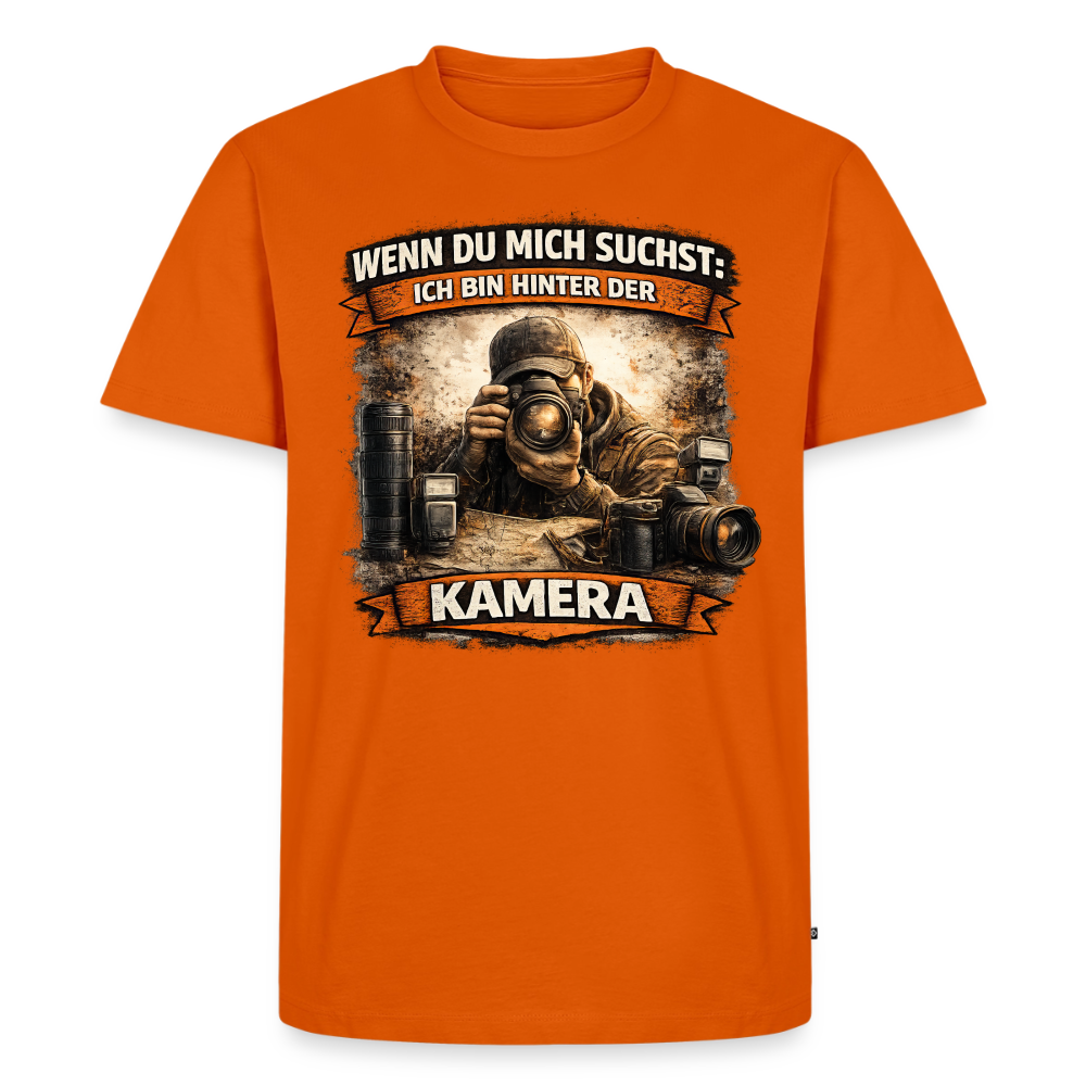 Fotograf - ich bin hinter der Kamera - Orange 