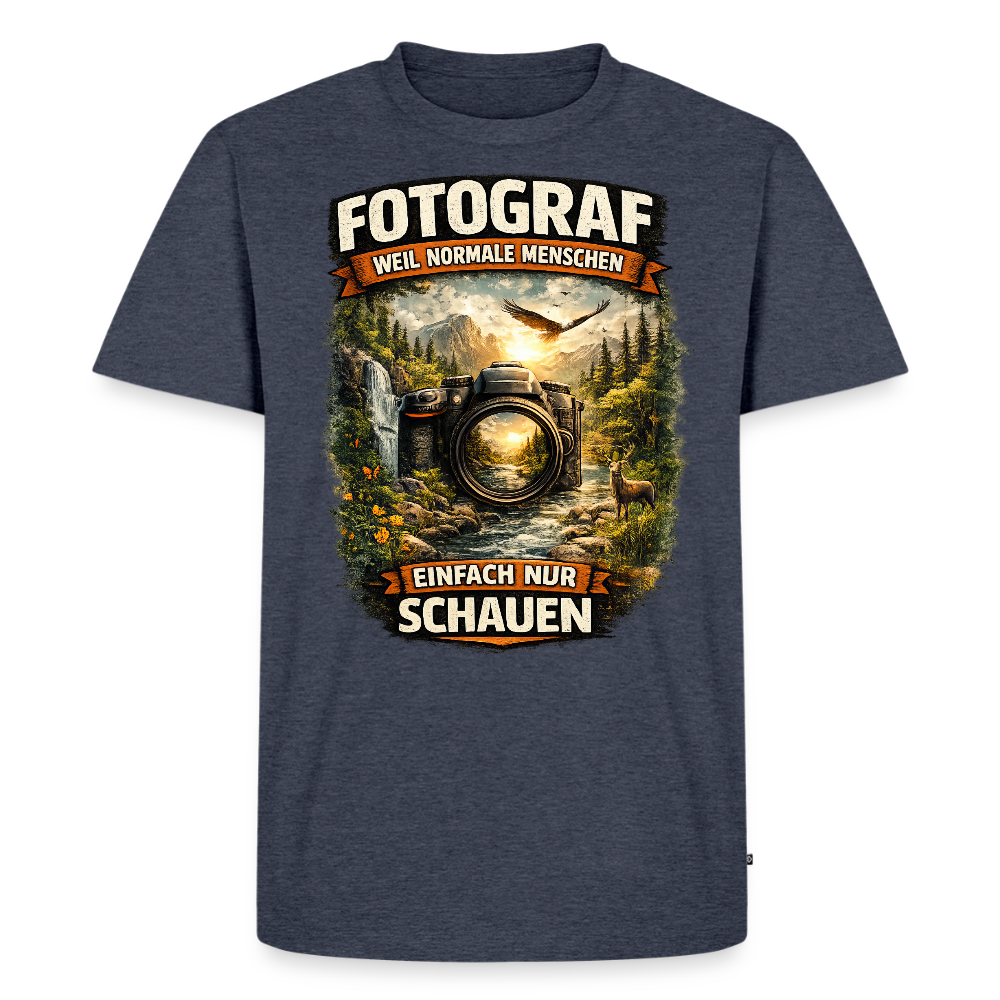 Fotograf - weil normale Menschen nur schauen - Jeansblau 