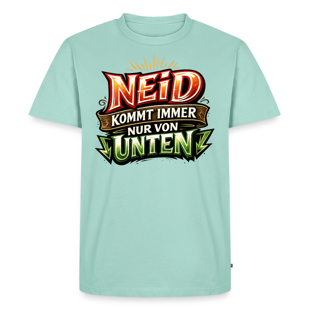 Neid Fotografen Shirt  – Männer Premium T-Shirt - Mint 