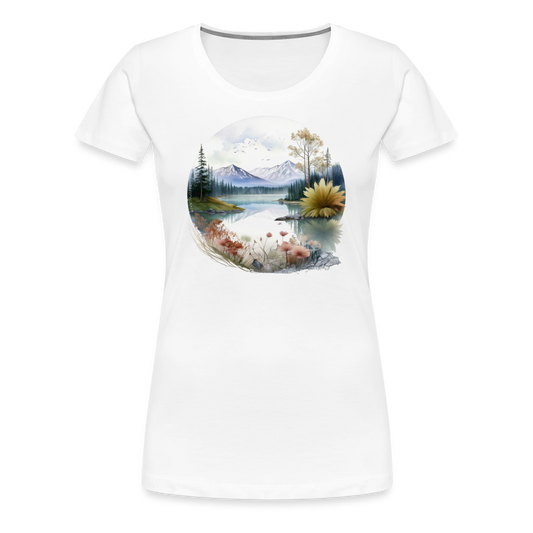 Filterfotograf – Dreamy Vistas Collection Frauen Premium T-Shirt - Weiß