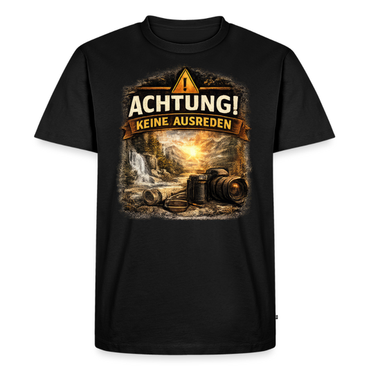 Fotograf - keine Ausreden - Schwarz