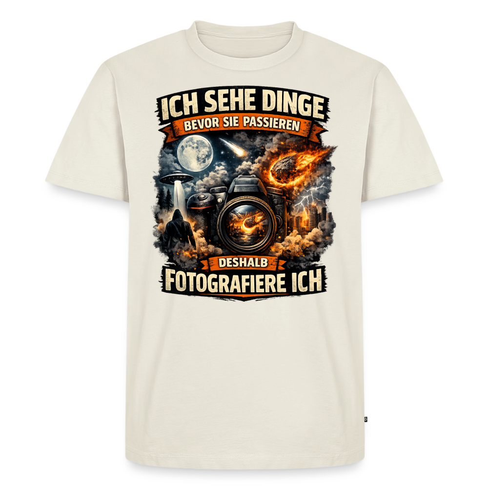 Fotograf - Ich sehe Dinge bevor sie passieren - Naturweiß
