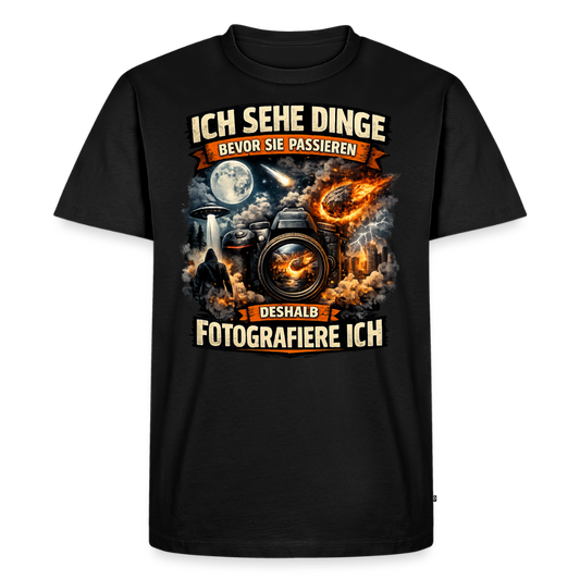 Fotograf - Ich sehe Dinge bevor sie passieren - Schwarz