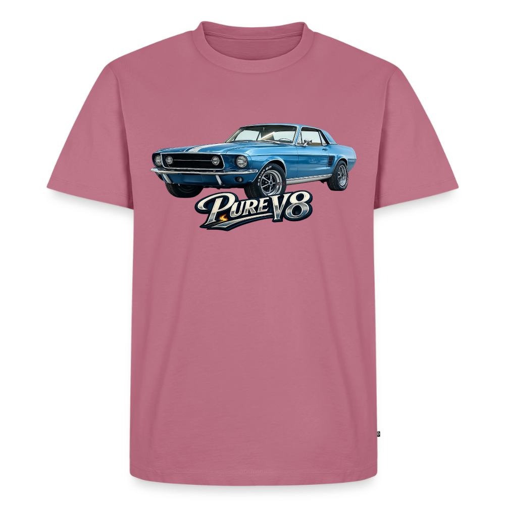 Pure V8 – Männer Premium T-Shirt - Mauve