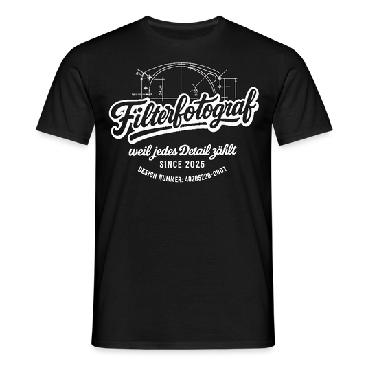Filterfotograf  Shirt - Schwarz