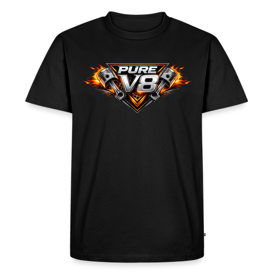 Pure V8 - Männer Premium T-Shirt - Schwarz