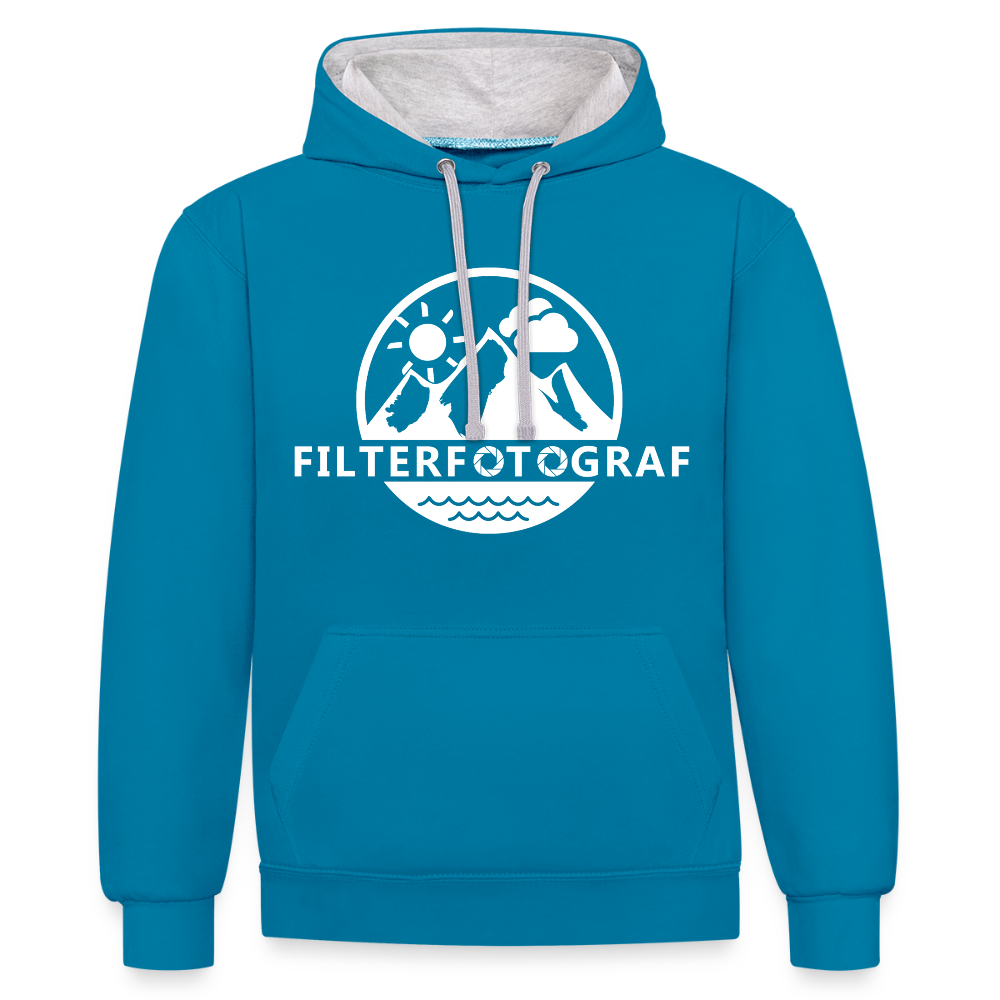 Your Customized Product - Pfauenblau/Grau meliert