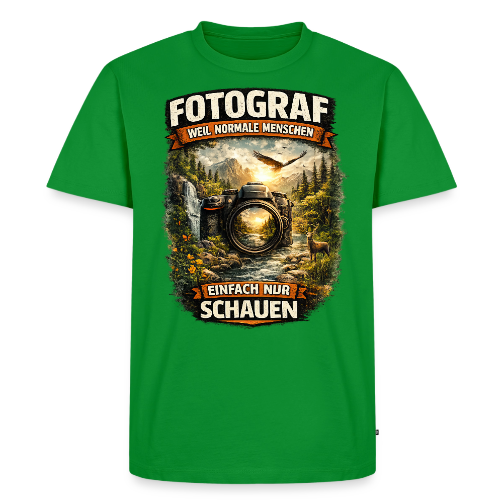 Fotograf - weil normale Menschen nur schauen - Grün