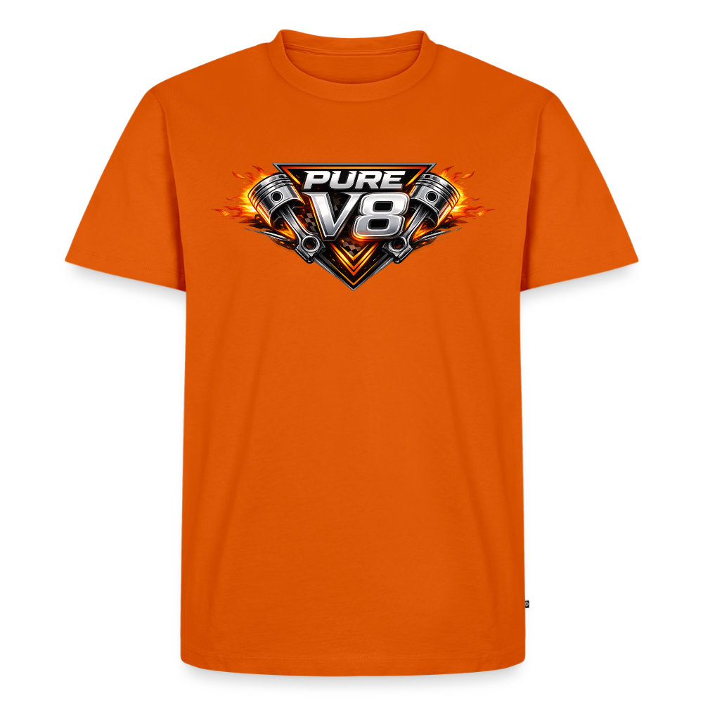 Pure V8 - Männer Premium T-Shirt - Orange 