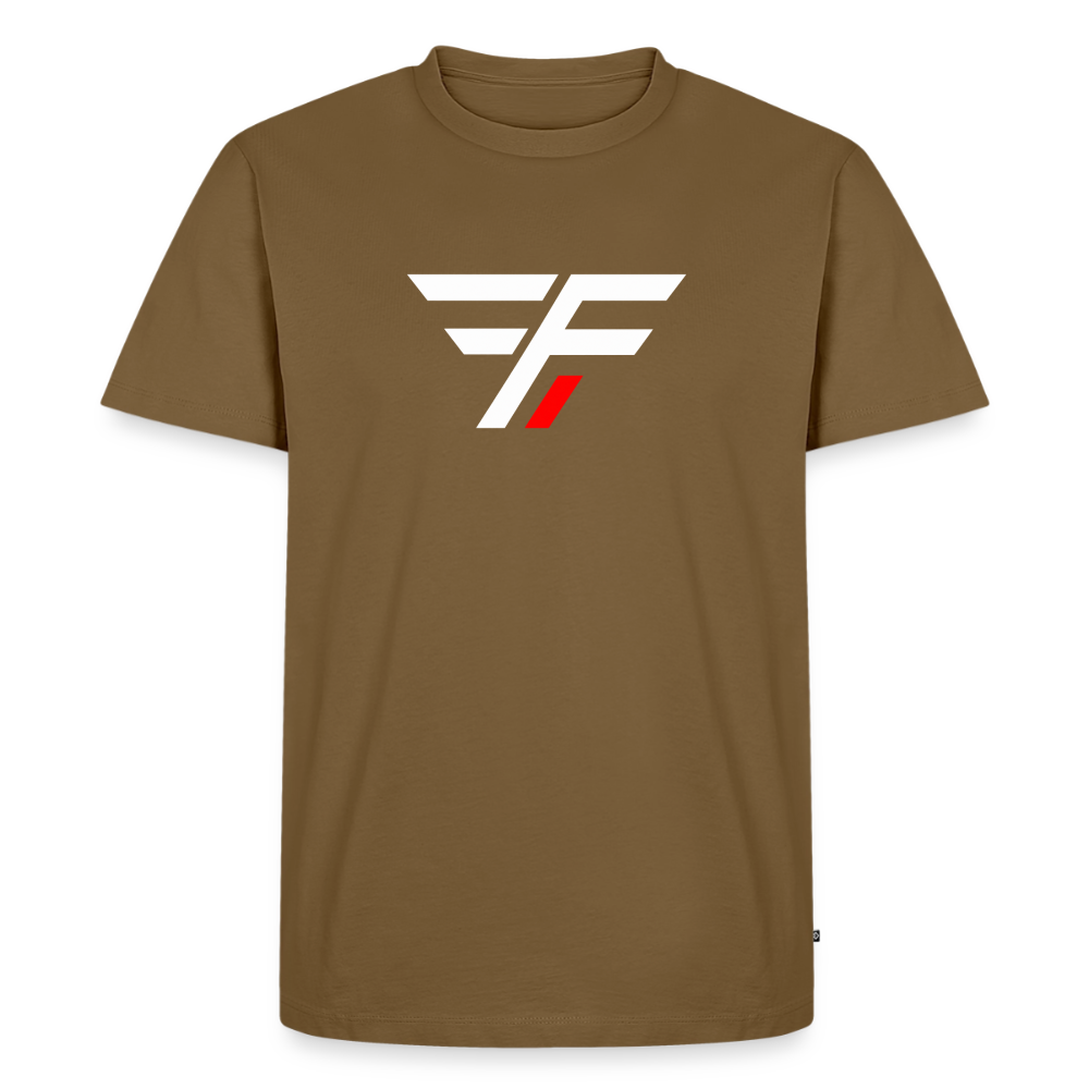Filterfotograf – Männer Premium T-Shirt - Nussbraun