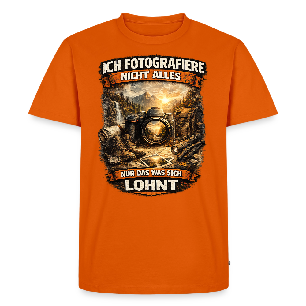Fotograf - ich fotografiere nicht alles - Orange 