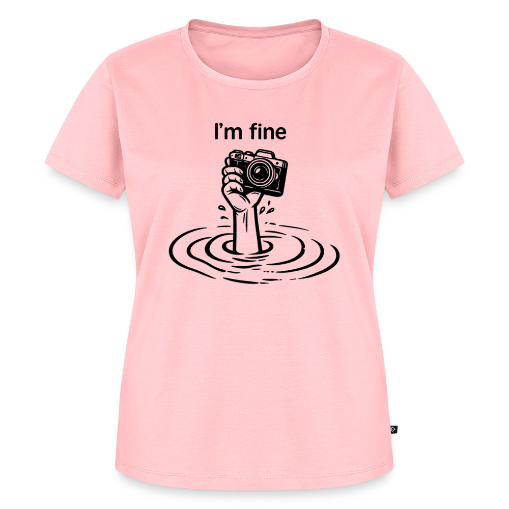 I'm fine Fotografen Shirt Frauen - Rosa