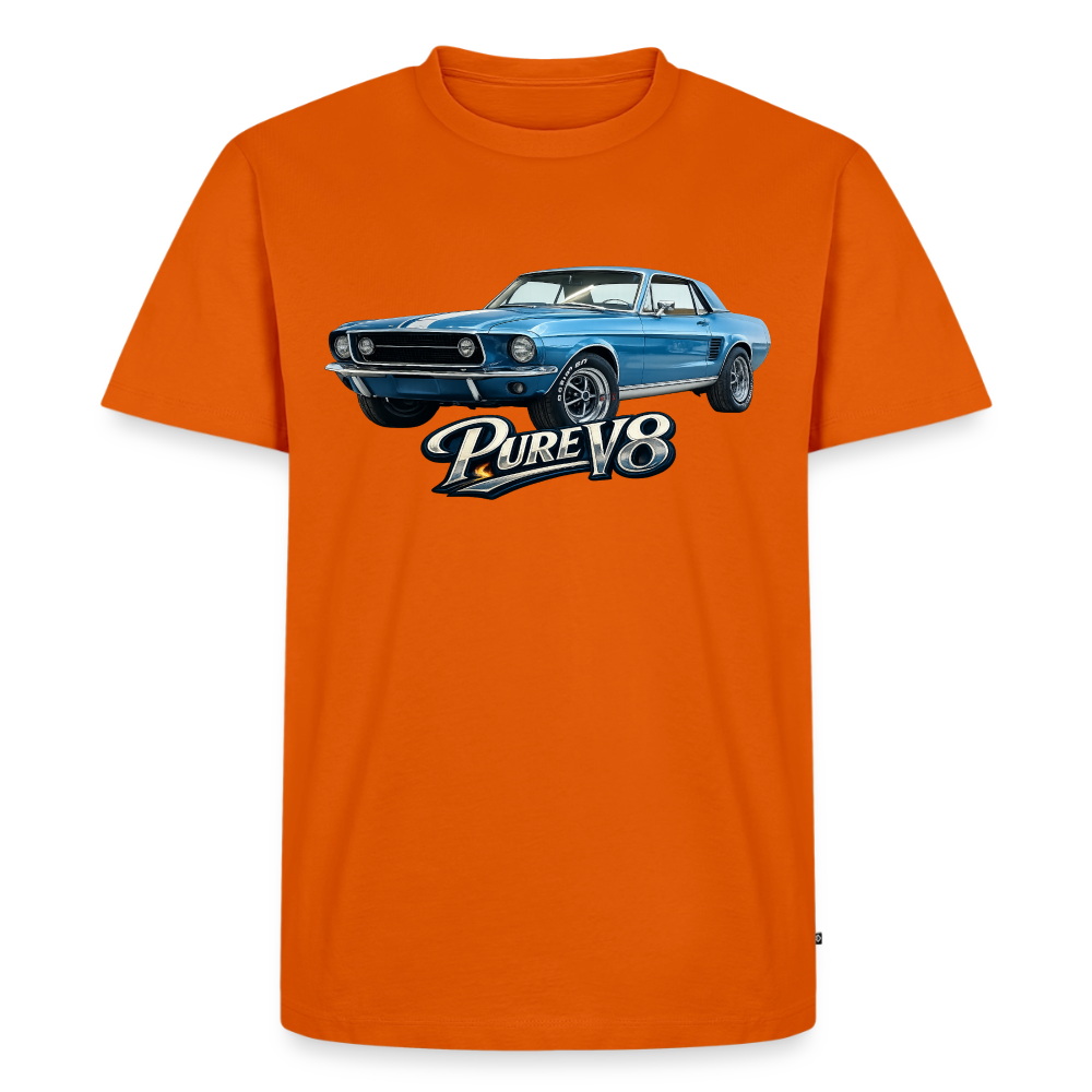 Pure V8 – Männer Premium T-Shirt - Orange 