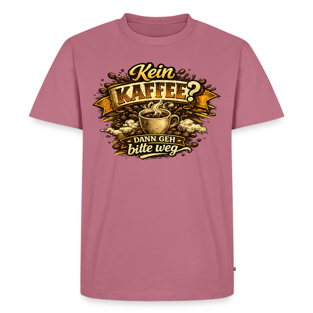 Kaffee -  FILTERFOTOGRAF® Männer Premium T-Shirt - Mauve