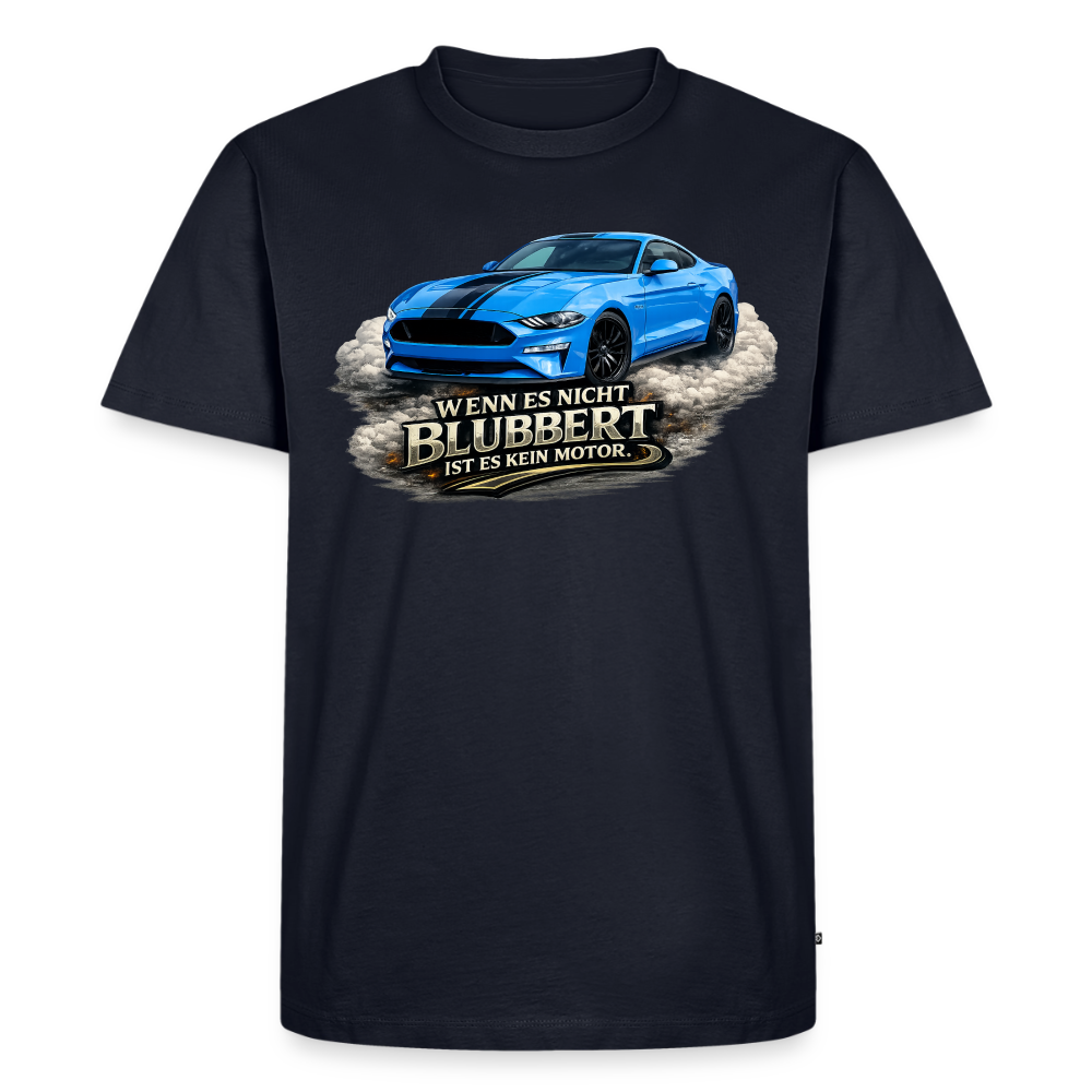 Pure V8 – Männer Premium T-Shirt - Navy