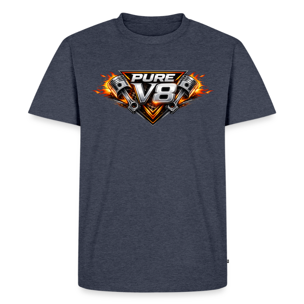 Pure V8 - Männer Premium T-Shirt - Jeansblau 