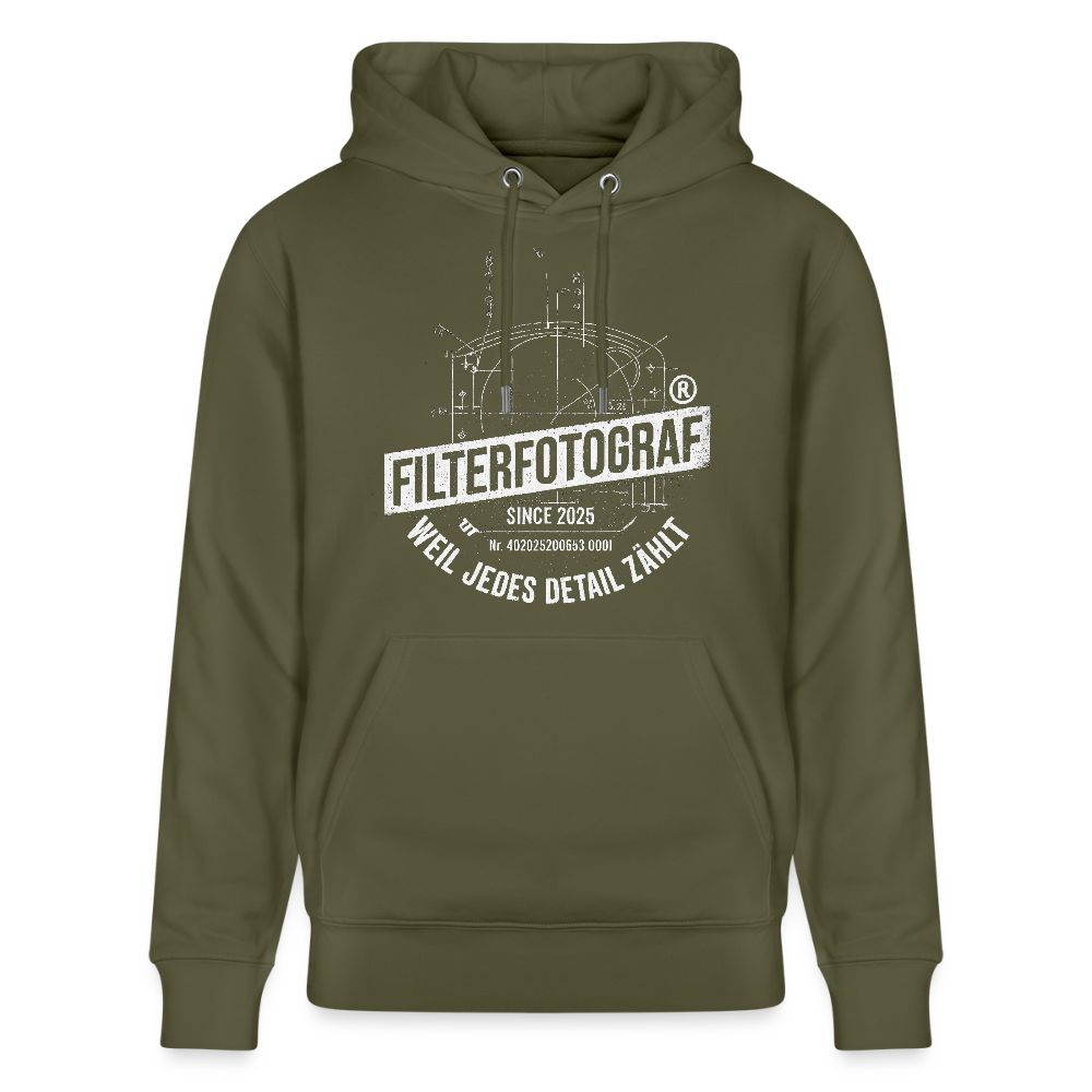 Filterfotograf LC-PRO100 Hoodie - Khaki Grün
