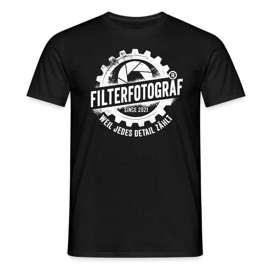 Filterfotograf  Shirt - Schwarz