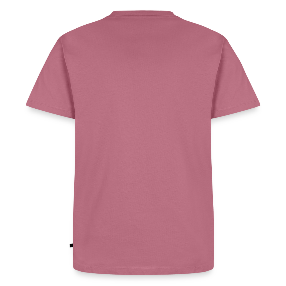 FILTERFOTOGRAF® Männer Premium T-Shirt – Front- & Rückendruck, nachhaltig & fair produziert - Mauve