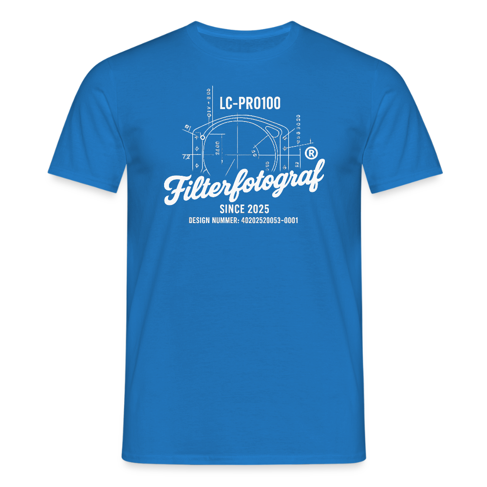 Filterfotograf LC-PRO100 Shirt - Royalblau