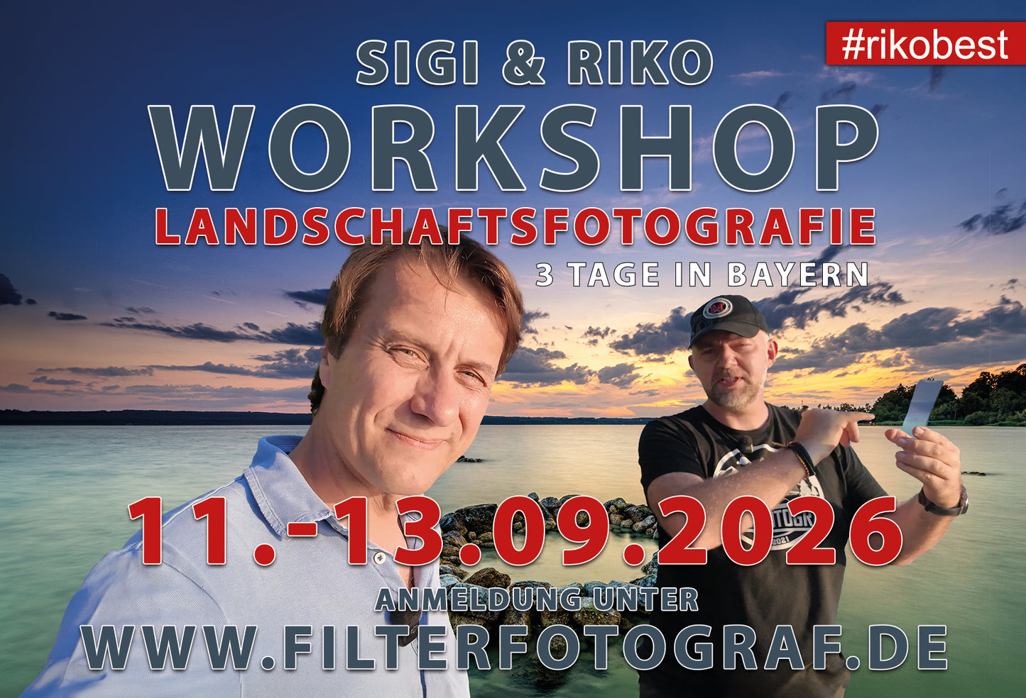 Fotoworkshop 3 Tage Bayern mit Siegfried Eichhorn & Riko Best vom 11.09-13.09.2026