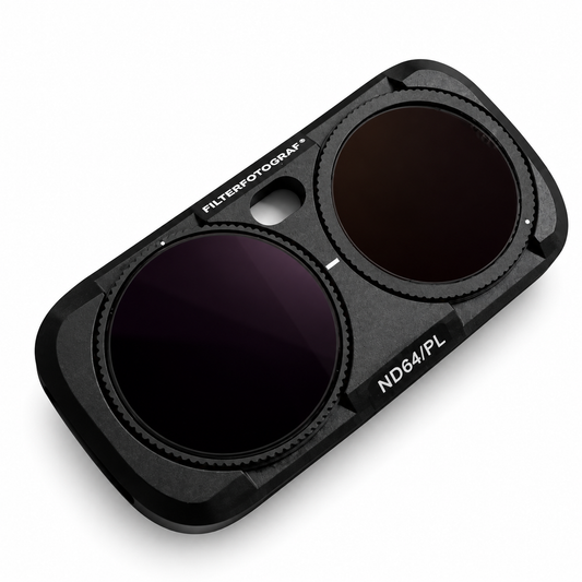 FILTERFOTOGRAF® InstaLuna Ultra ND64/PL – Magnetischer ND- & Polfilter für Insta360