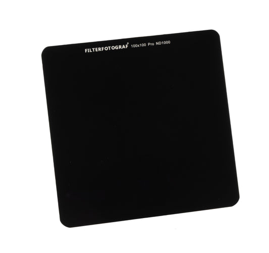 Filterfotograf® ND1000 Filter 100x100mm – Ultra HD Glas mit Nano-Beschichtung