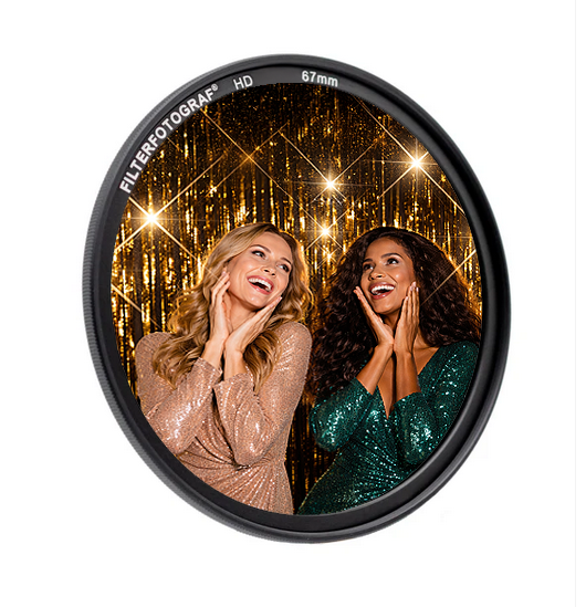 FILTERFOTOGRAF Star Effekt Filter – 4-Point Cross Star (67 mm)