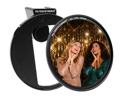 FILTERFOTOGRAF Star Creator Bundle – Universalhalter + 4-Point Star Filter (67 mm)