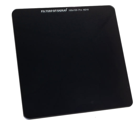 Filterfotograf® ND16 Filter 100x100mm – Ultra HD Glas mit Nano-Beschichtung