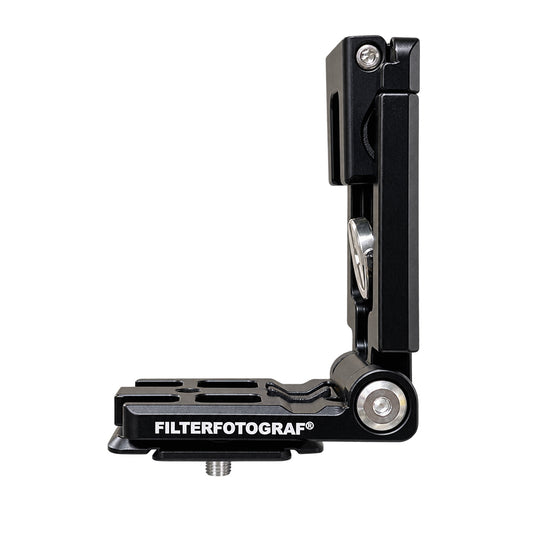 Filterfotograf 90° Klappwinkel FF1300-LB – Kamera L-Winkel mit Smartphone-Halterung aus Aluminium