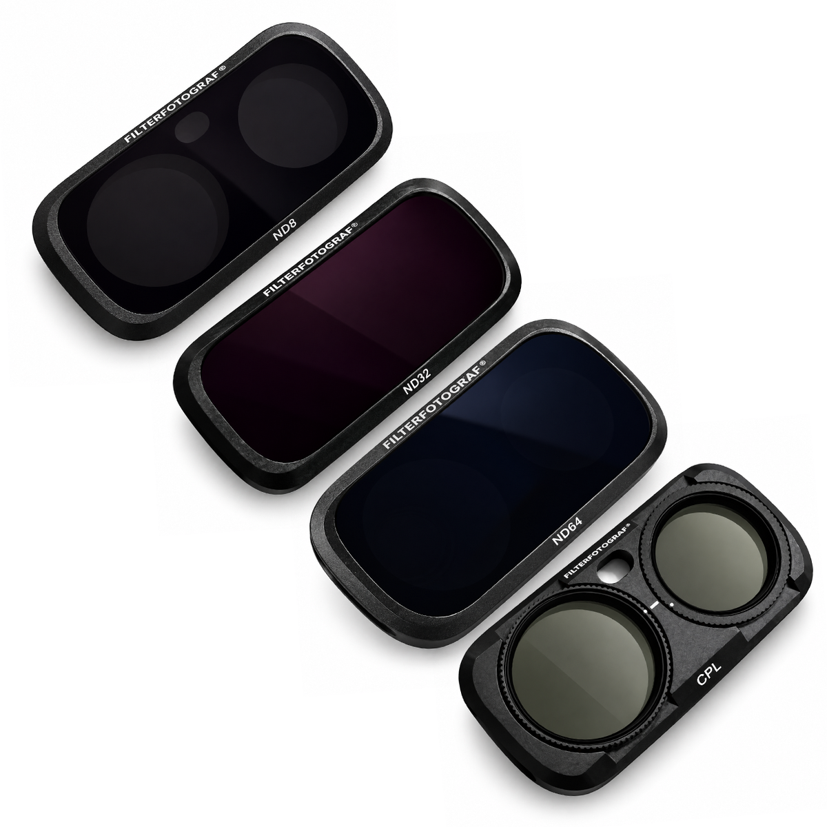 FILTERFOTOGRAF® InstaLuna Ultra Landscape Set – ND8 + ND32 + ND64 + CPL für Insta360