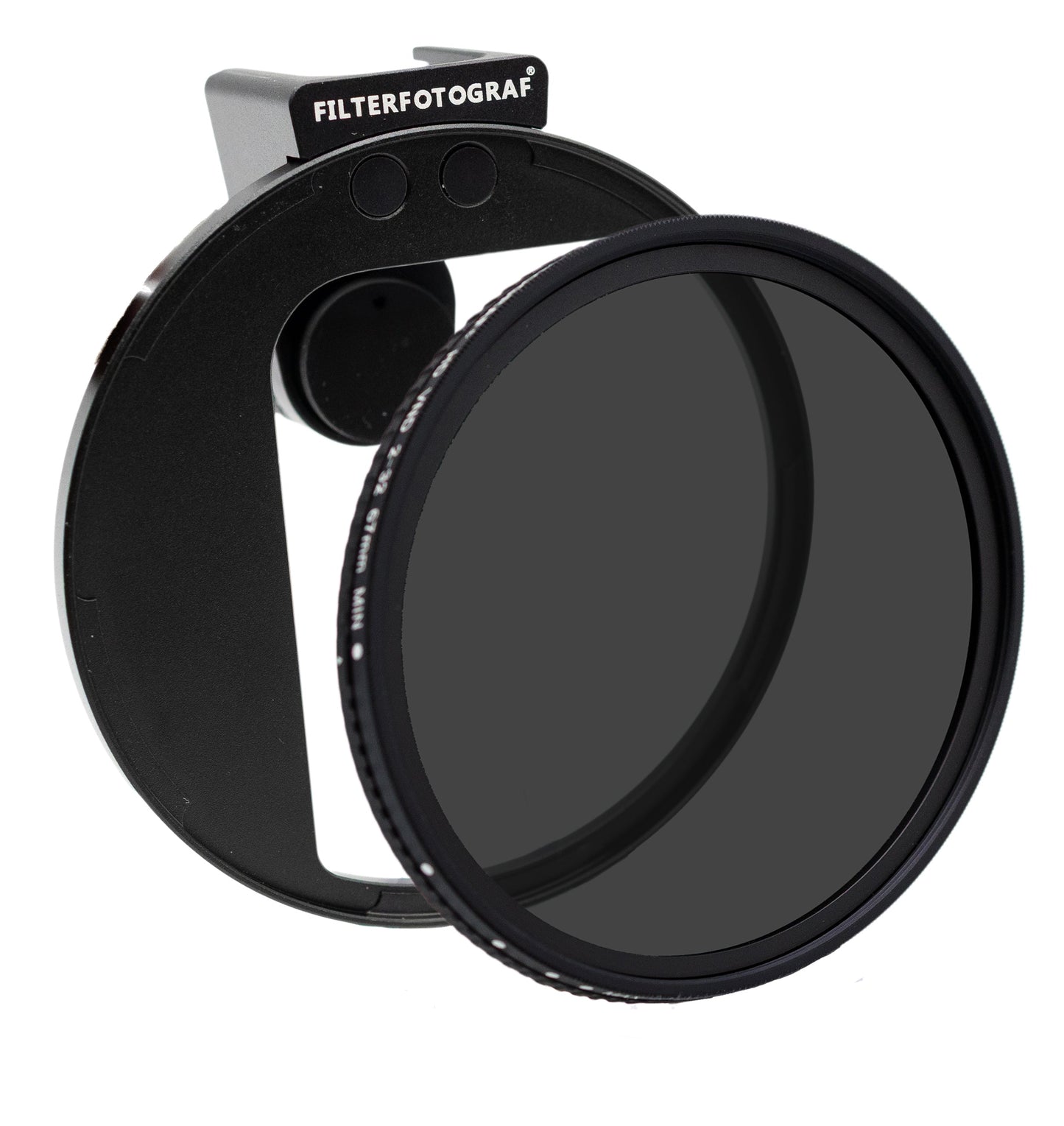 Smartphone Filter Bundle – Movie Maker Set - Universalhalter + Vario ND 2–5 mit integriertem CPL