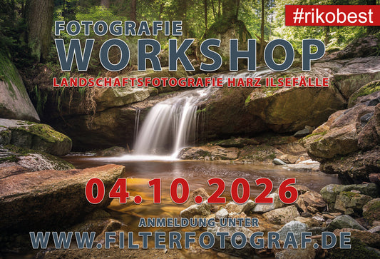 Landschafts-Fotografie Workshop Harz – 04.10.2026 | Tageskurs mit Langzeitbelichtung, optischen Filtern & Bildgestaltung