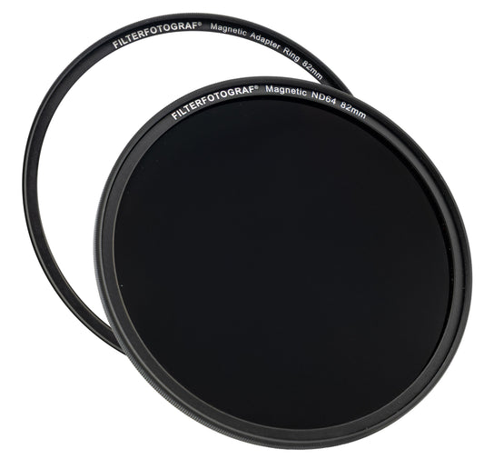 Magnetischer Rundfilter 82mm ND64 – Schnellwechsel Filter & magnetische Basis | FILTERFOTOGRAF®| FILTERFOTOGRAF®