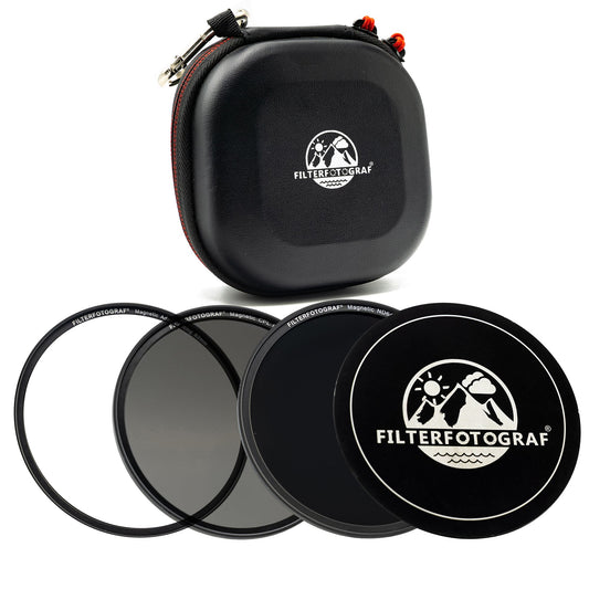 Magnetisches Rundfiltersystem Starter Set 82mm – FILTERFOTOGRAF® inkl. Tasche