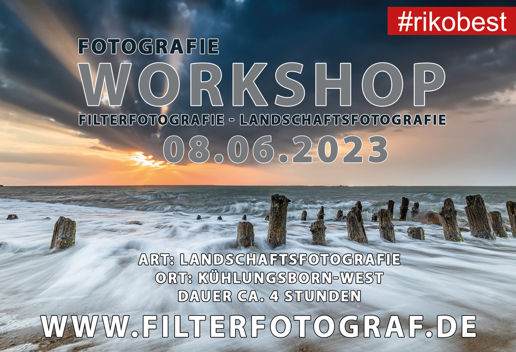 Landschafts Fotografie Fotokurs Kühlungsborn West - Langzeitbelichtung, optische Filter, Bildgestaltung