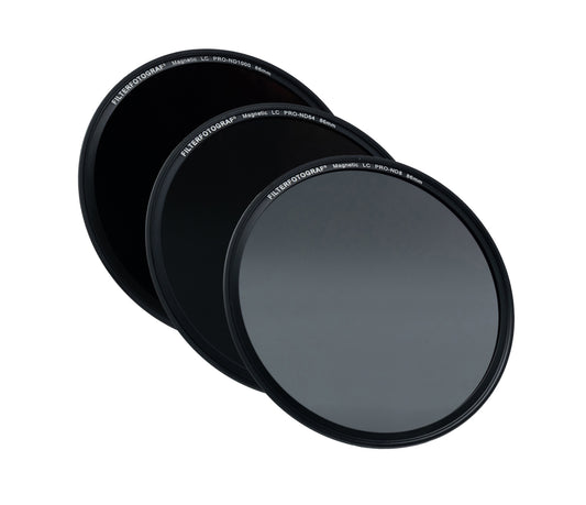 Rundfilter Starter Set für LC-PRO100 – ND8, ND64, ND1000