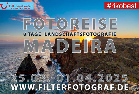 8 Tage Fotoreise Trauminsel Madeira 2025 Inklusive Flug und Hotel - Coach Riko Best / 25.03 - 01.04.2025